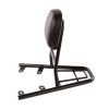 Prima Rear Rack (Backrest, Black); Genuine Brio - Image 2