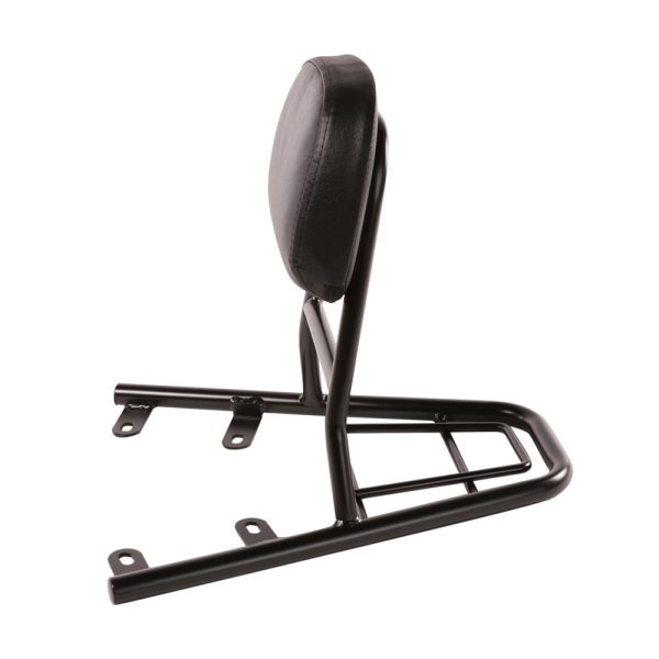 Prima Rear Rack (Backrest, Black); Genuine Brio - Image 2