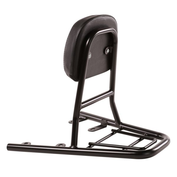 Prima Rear Rack (Backrest, Black); Genuine Brio - Image 3