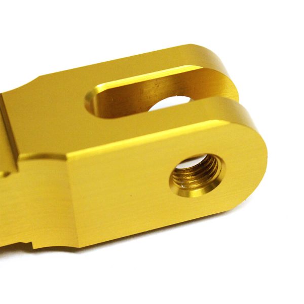 NCY Aluminum Side Stand (Gold); Honda PCX - Image 3