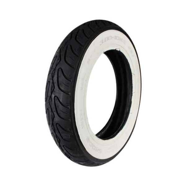 Prima Tire (Whitewall, 3.0 x 10); Genuine Bud 50, Buddy Kick