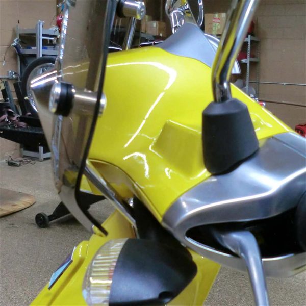 Prima Windshield (Short, Smoked); Vespa Sprint - Image 2