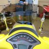 Prima Windshield (Short, Smoked); Vespa Sprint - Image 4