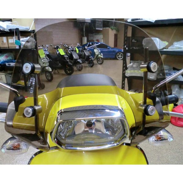 Prima Windshield (Short, Smoked); Vespa Sprint - Image 5