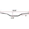 Flat Tracker Handlebars (Chrome, 7/8); G400C - Image 2