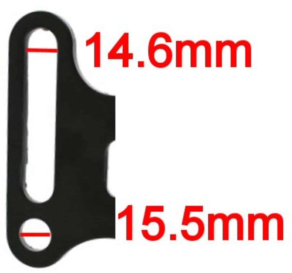 Universal Parts Rear Hydraulic Brake Assembly