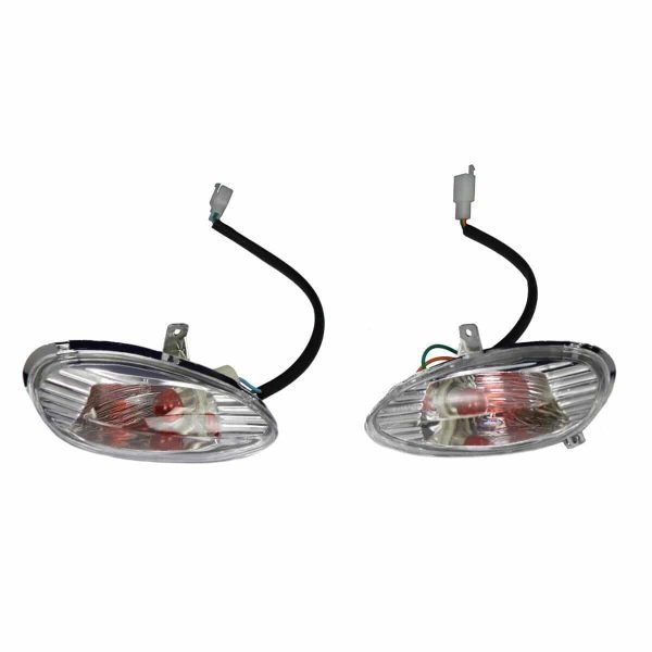 Universal Parts Front Turn Signal Assemblies for YY150T-12 Scooters