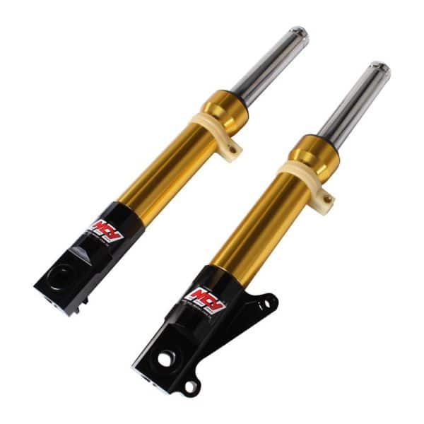 NCY Front Forks (DiskType, Gold); compatible with  Ruckus, Dio