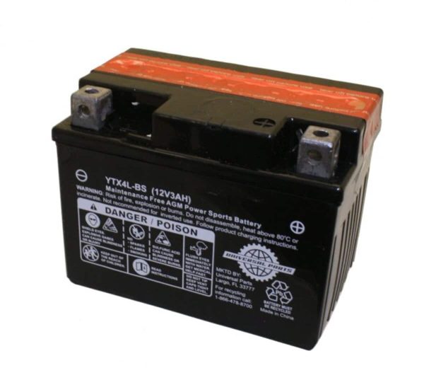 Universal Parts 12V 3AH Battery YTX4L-BS