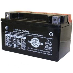 Universal Parts 12V 6AH Battery YTX7A-BS