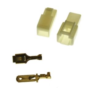 Universal Parts 1 Pin Connector Kit - 6.3mm Pin