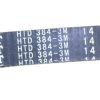 Universal Parts Rubber Drive Belt 384-3M-14