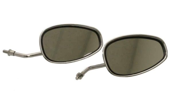 Scooter Chrome Mirror Set - 8mm or 10mm