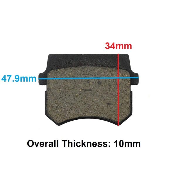 Universal Parts ATV Disc Brake Pads