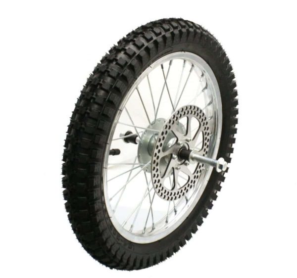 Universal Parts Front Wheel Assembly compatible with Razor MX500/MX650