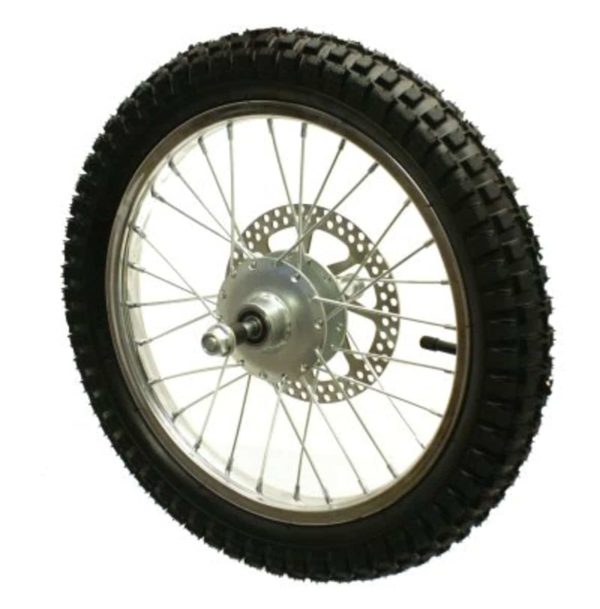 Universal Parts Front Wheel Assembly compatible with Razor MX500/MX650