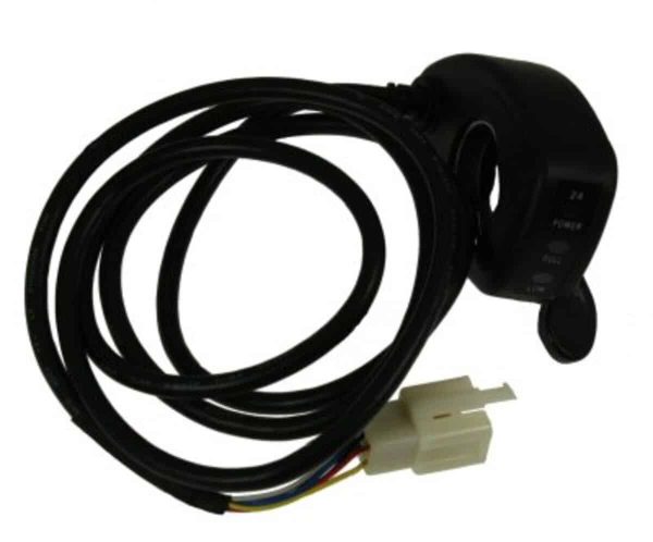 Universal Parts 6-Pin Thumb Throttle compatible with Razor