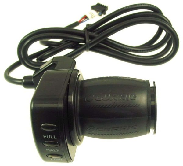 Universal Parts 24v, 5-pin Twist Throttle for Currie