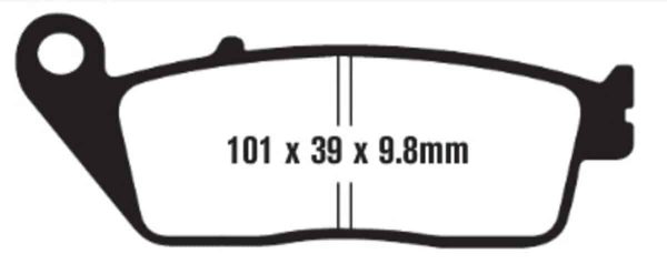 EBC Brakes SFA196 Scooter Brake Pads