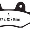 EBC Brakes SFA197 Scooter Brake Pads