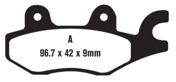 EBC Brakes SFA197 Scooter Brake Pads