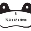EBC Brakes SFA197 Scooter Brake Pads