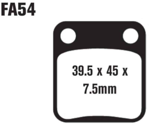 EBC Brakes SFA54 Scooter Brake Pads