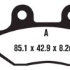 EBC Brakes SFA264 Scooter Brake Pads