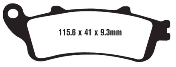 EBC Brakes SFA281 Scooter Brake Pads