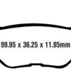 EBC Brakes SFA319 Scooter Brake Pads
