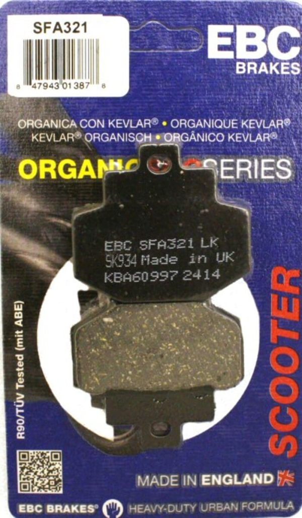 EBC Brakes SFA321 Scooter Brake Pads