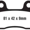 EBC Brakes SFA323 Scooter Brake Pads