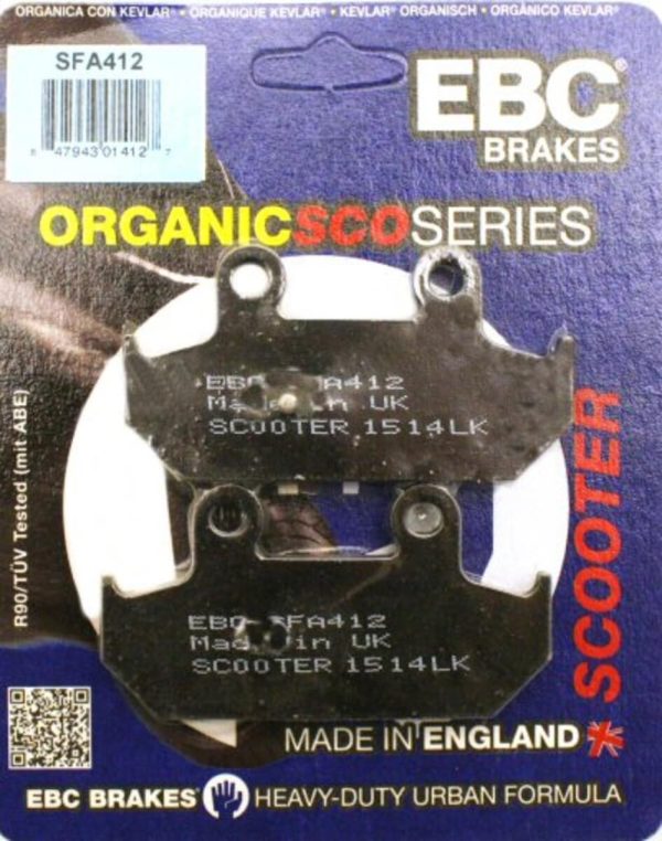 EBC Brakes SFA412 Scooter Brake Pads