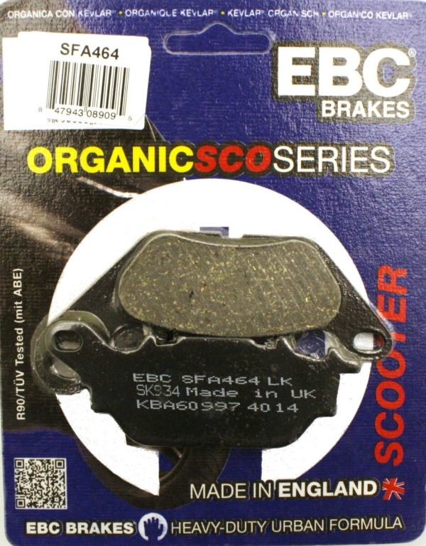 EBC Brakes SFA464 Scooter Brake Pads