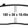 EBC Brakes SFA608 Scooter Brake Pads