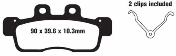 EBC Brakes SFA632 Scooter Brake Pads