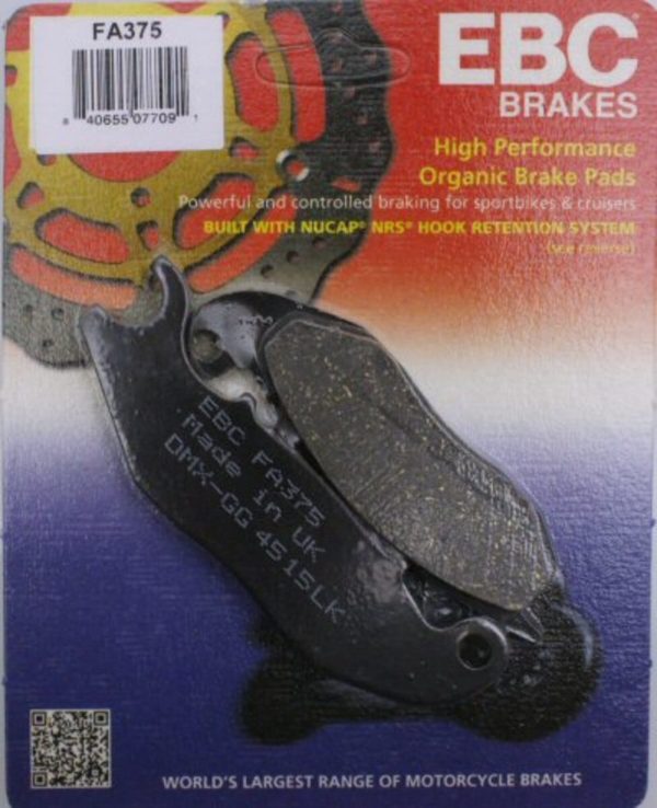 EBC Brakes FA375 compatible with  Grom Brake Pads