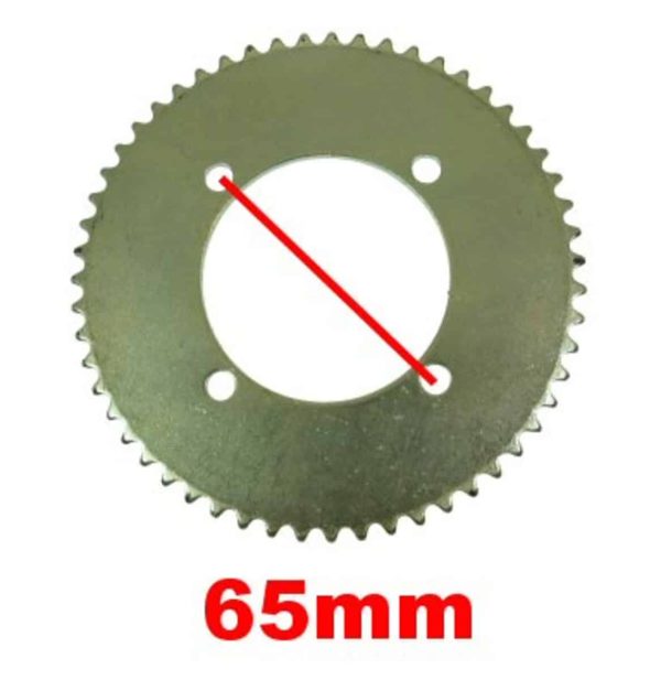 Universal Parts 55 Tooth Scooter Sprocket