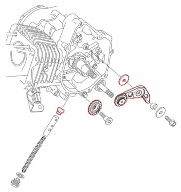 Koso Cam Chain Tensioner - compatible with  Grom & Monkey