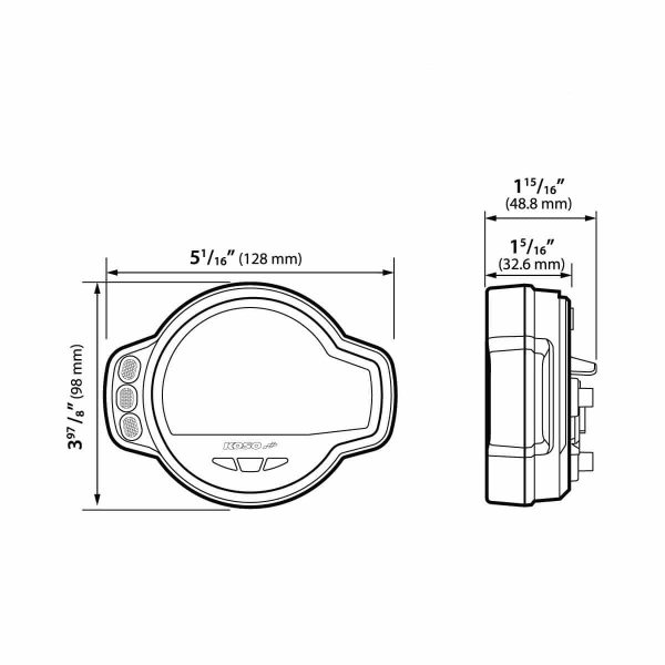 Koso MS-01 Multifunction Meter for Honda Grom (2014-2020)