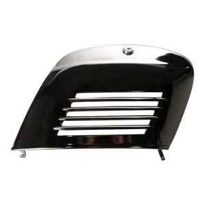 Engine Side Door Panel (chrome with lock); Small Frame Vespa