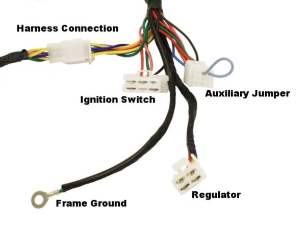 Universal Parts Wiring Harness - QMB139