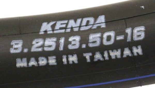 Kenda 3.25/3.50-16 Inner Tube