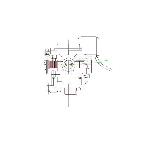 Naraku Carburetor - 18.5mm V.3 for QMB139 Engines