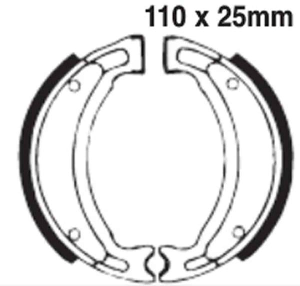 EBC Brakes 503 Brake Shoes 110x25mm