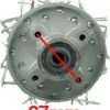 Universal Parts 10" Rear Wheel Assembly for XR, CRF