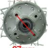Universal Parts 12" Dirt Bike Rear Wheel Assembly