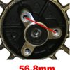 Universal Parts 10" Wheel Set for Retro 50cc Scooters - Silver