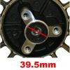 Universal Parts 10" Wheel Set for Retro 50cc Scooters - Silver