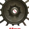Universal Parts 10" Wheel Set for Retro 50cc Scooters - Silver